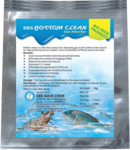 Bottom-clean absords the pond make perfct eco systemof pro biotics