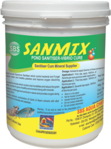SANMIX is a most powerful sanitizer which controlls bacteria white-gut-controller